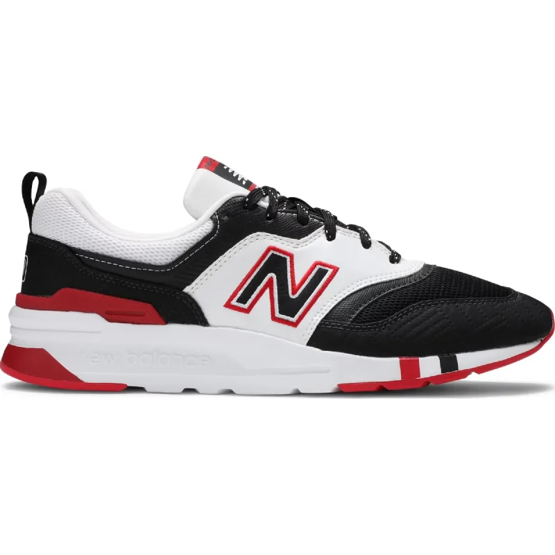 Everyday Chic New Balance 997 White/Black-Red  CM997HBX Men's