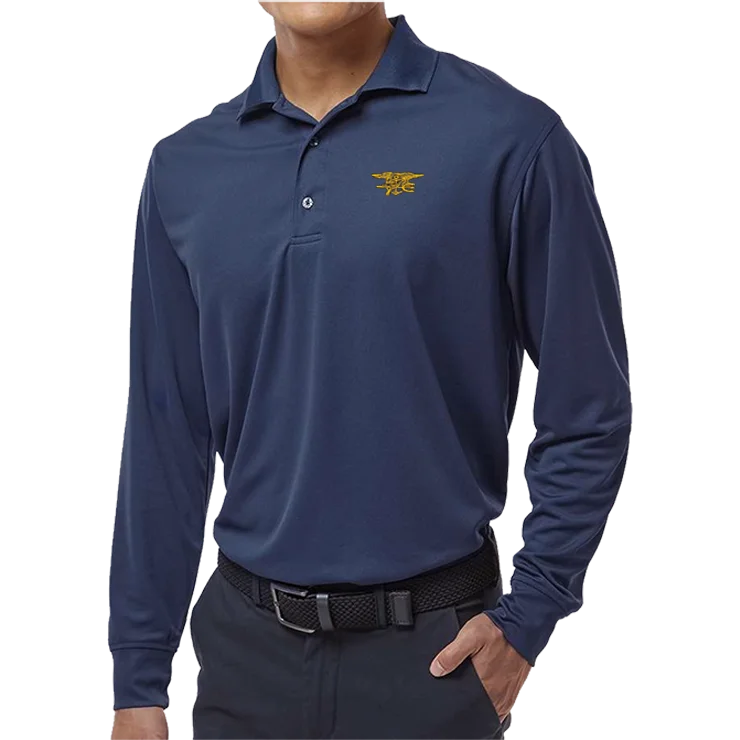 Trident Prescott Long Sleeve Performance Polo