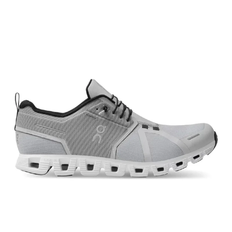 Runway Ready On Men's Cloud 5 Waterproof - Glacier/White