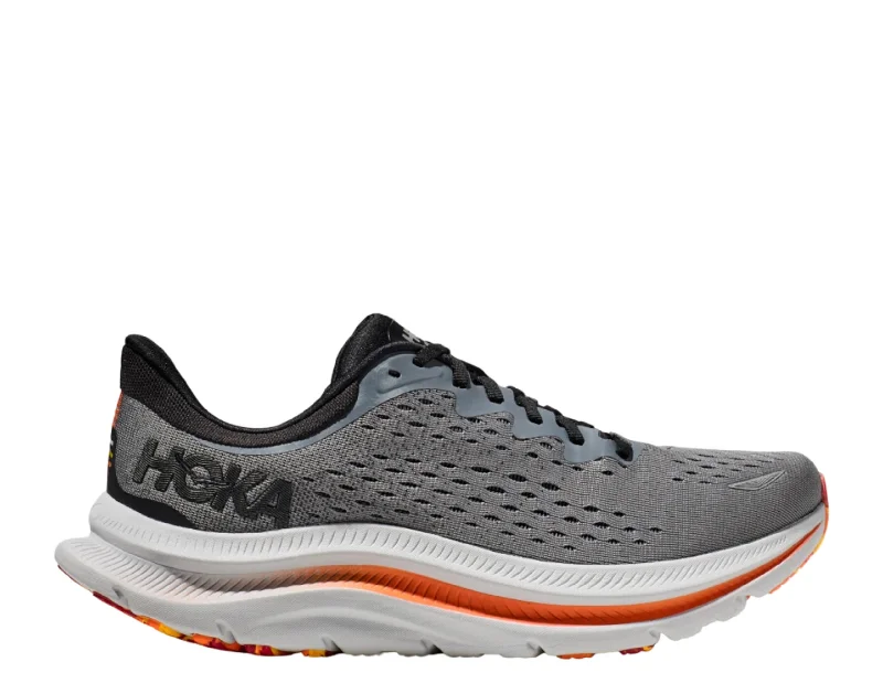 Fashion Forward Hoka Kawana Black/Lunar Rock Men's Training-Running Shoes 1123163-BLRK