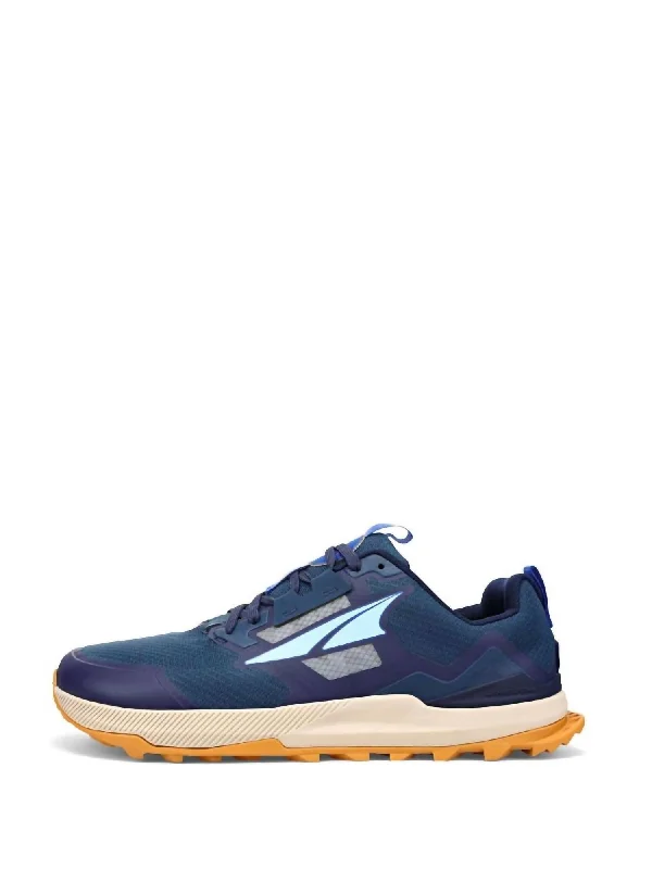 Art Deco Men's Lone Peak 7 Trail Running Shoes In Navy