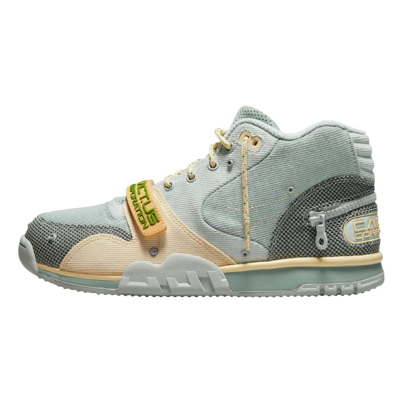 Premium Finish Nike Air Trainer 1/CJ Grey Haze/Olive Aura-Canvas  DR7515-001 Men's