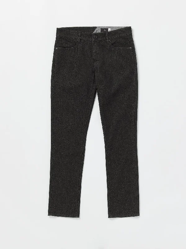 V 2X4 Skinny Fit Stretch Jeans - Black