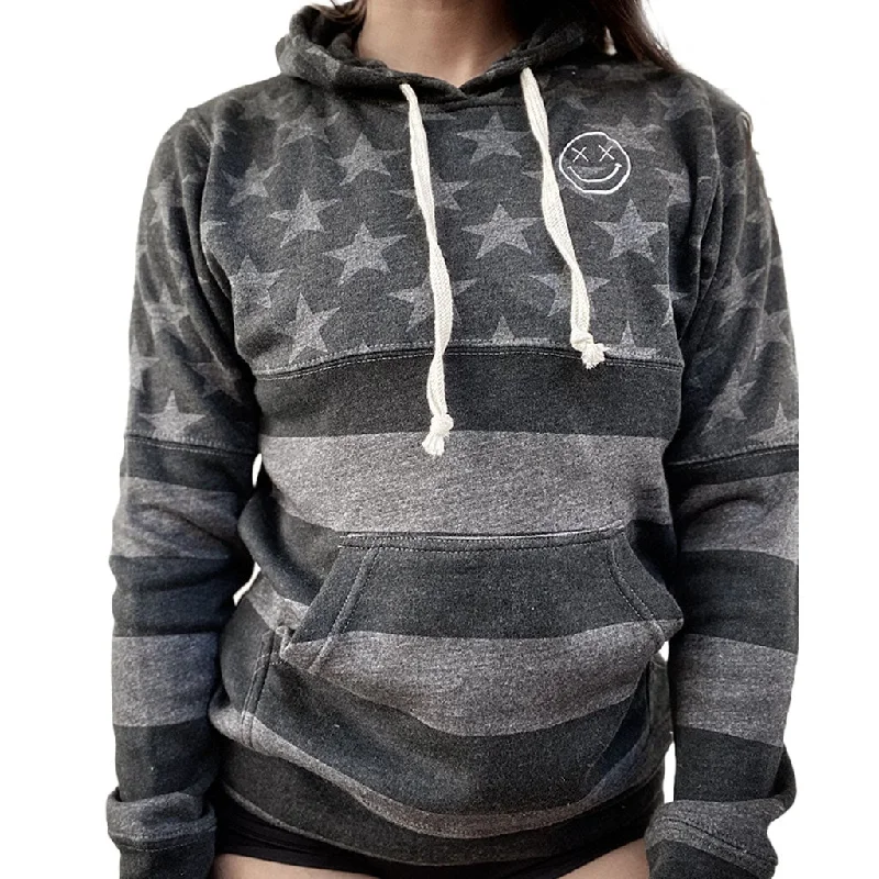 Salty Savage Unisex “OG Smile” Stars and Stripes Hoodie