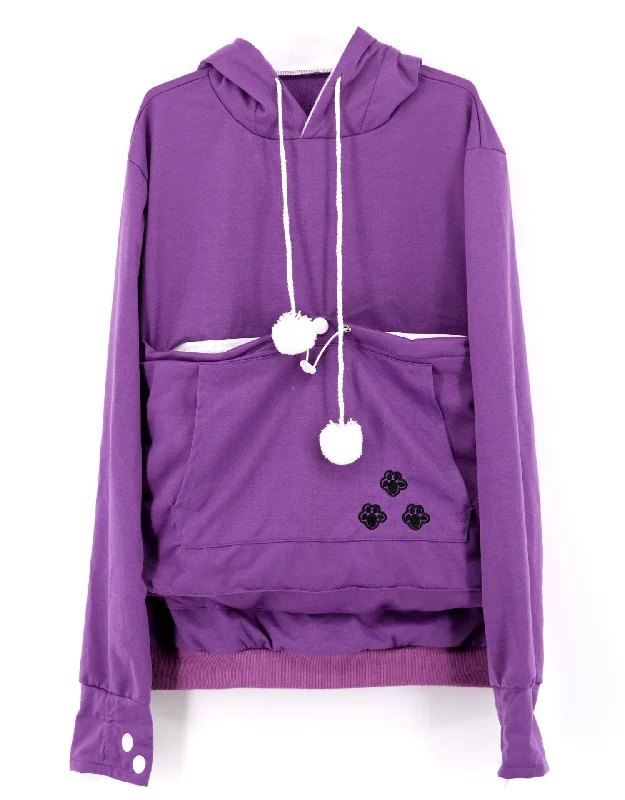 purple cat hoodies