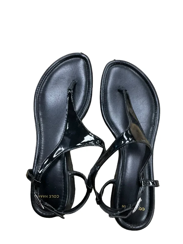 Artistic Flair Black Sandals Flip Flops Cole-haan, Size 7.5