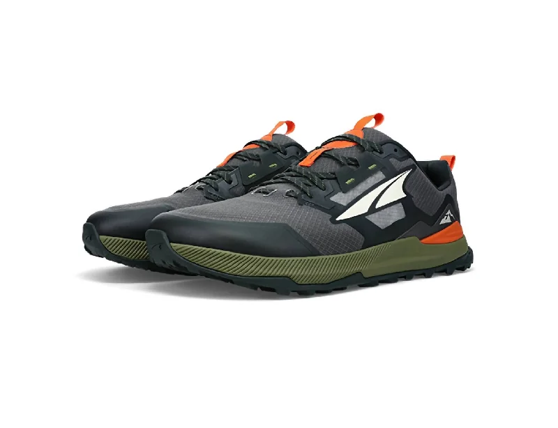 Fashion Forward Men's Lone Peak 7 Shoes In Black/gray
