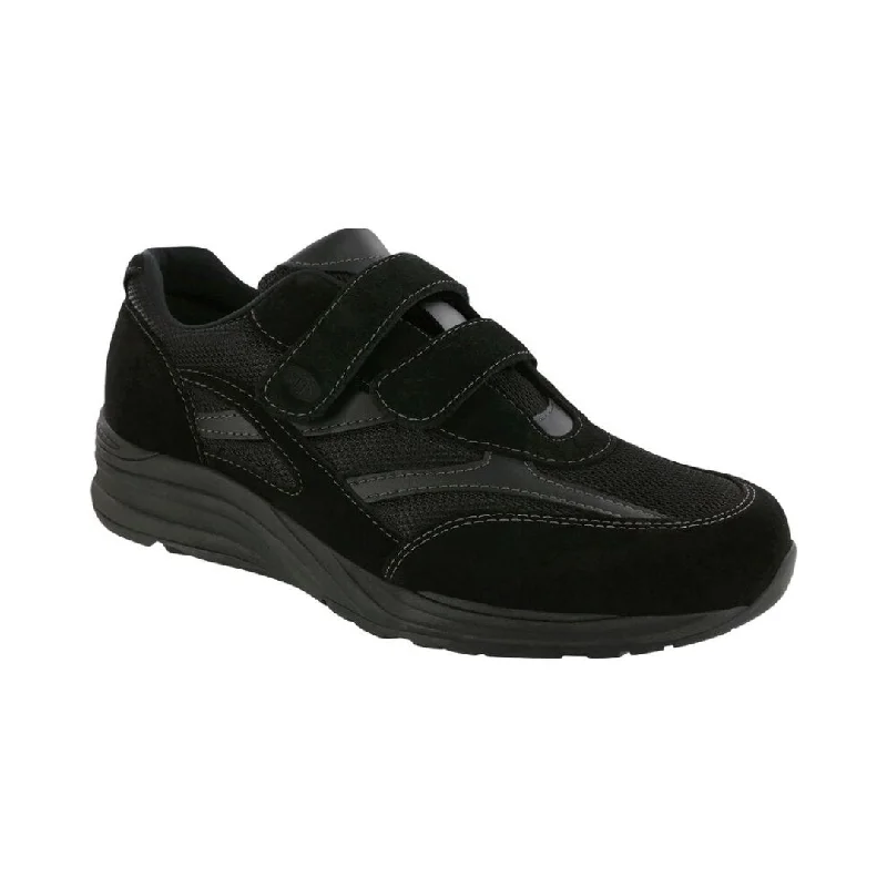 Sleek Sophistication SAS Men's JV Mesh Active Sneaker - Black
