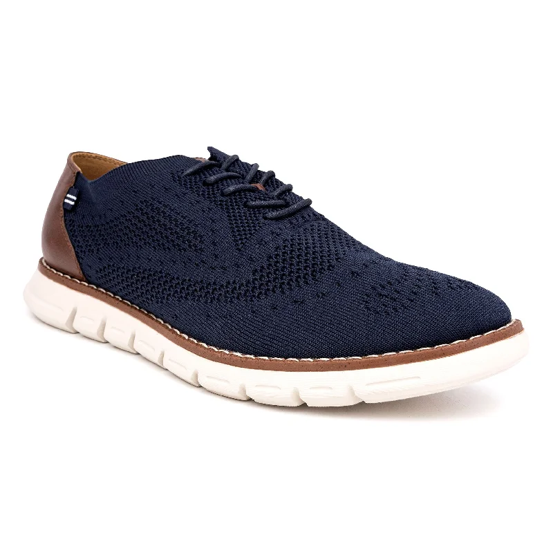Urban Trends Nautica Mixed Media Lace-Up Shoe