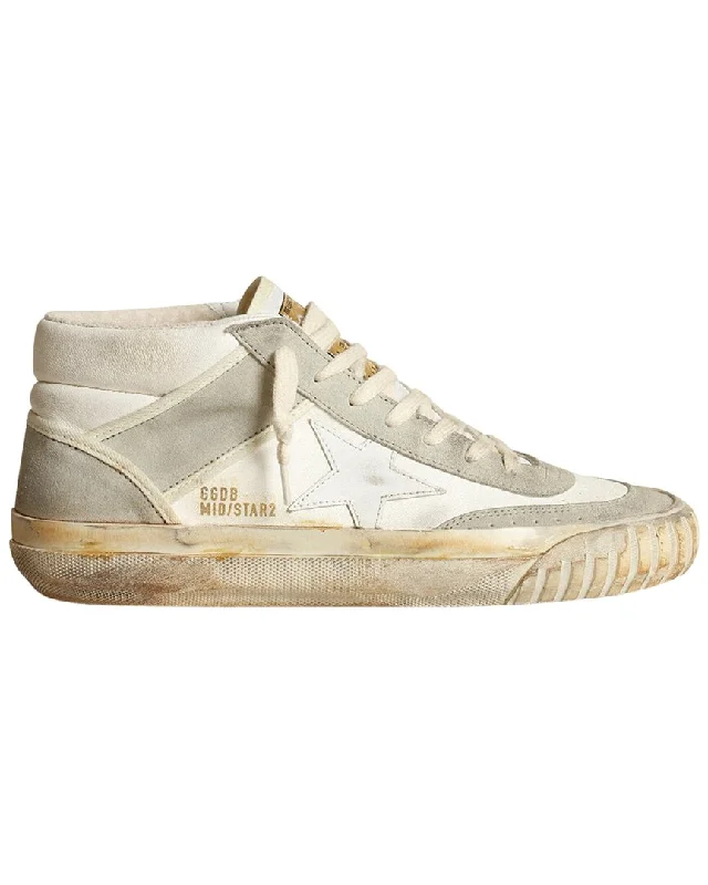 Urban Edge Golden Goose Mid Star 2 Leather Sneaker