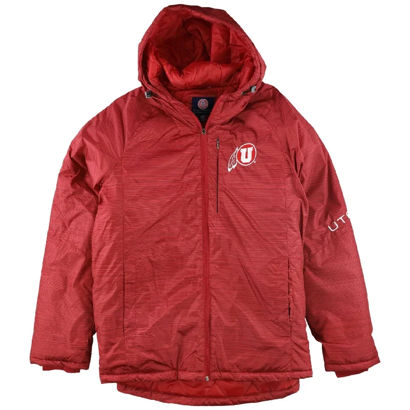 G-III Sports Mens Utah Runnin' Utes Jacket, Red, X-Large (Regular)