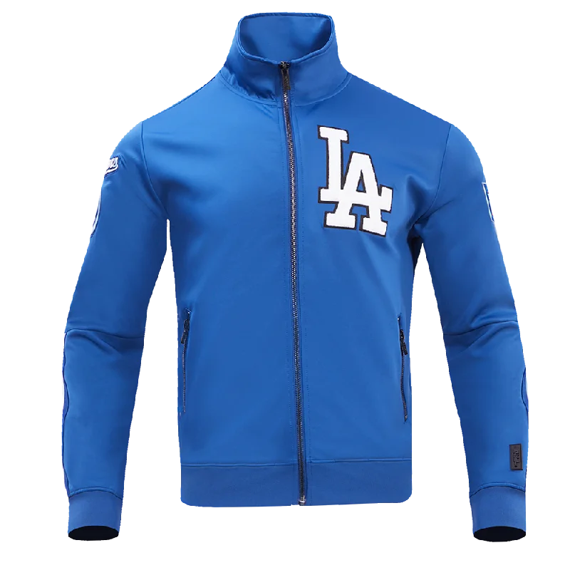 MLB LOS ANGELES DODGERS CLASSIC MEN'S DK TRACK JACKET (DODGER BLUE)