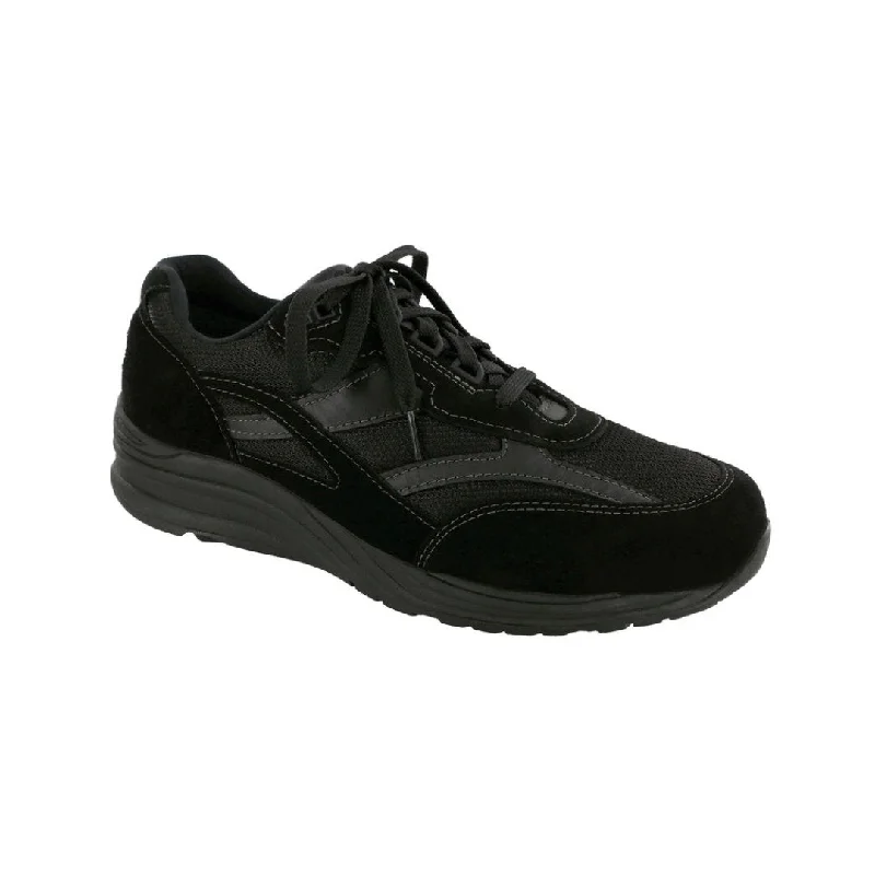 Street Style SAS Men's Journey Mesh Lace Up Sneaker - Black