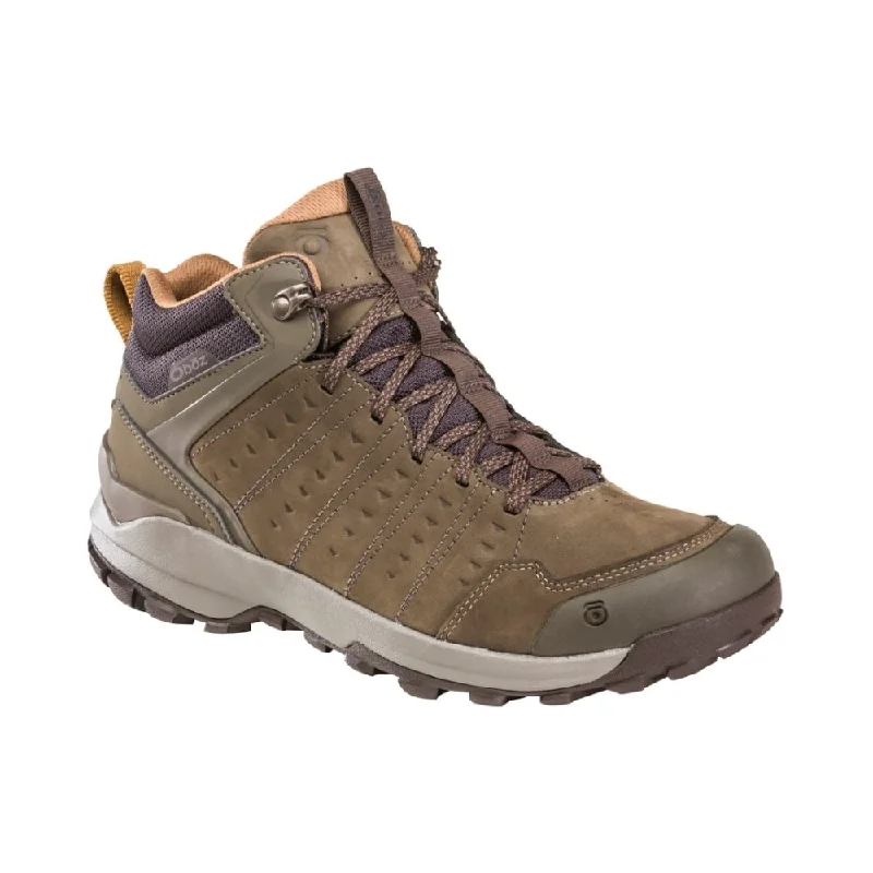 Sleek Structure Oboz Men's Sypes Mid Waterproof - Cedar Brown