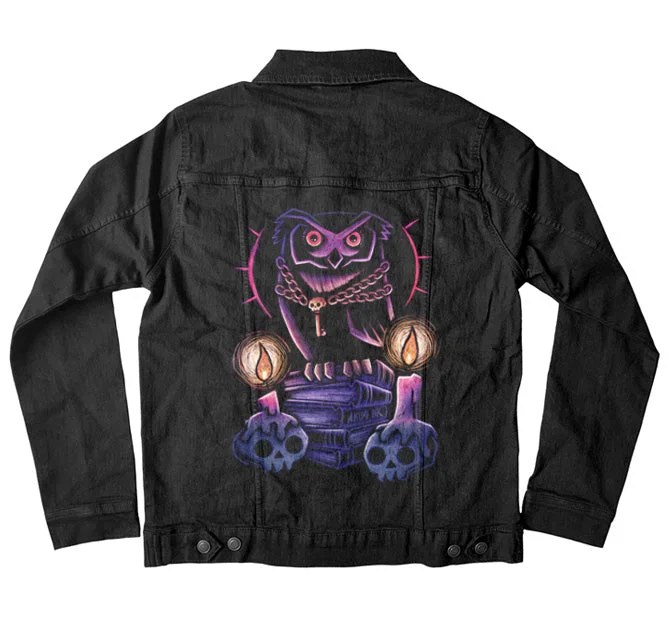 The Owl's Crypt Denim Jacket