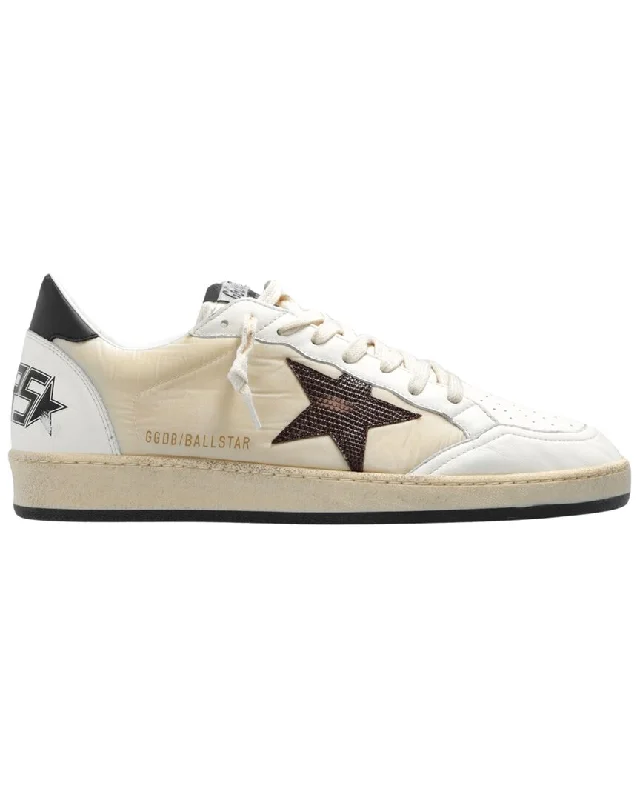 Minimal Aesthetic Golden Goose Ballstar Leather Sneaker