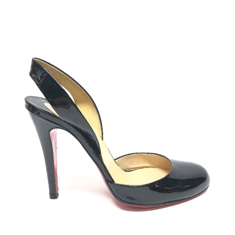 Urban Flair Black Sandals Luxury Designer Christian Louboutin, Size 5.5