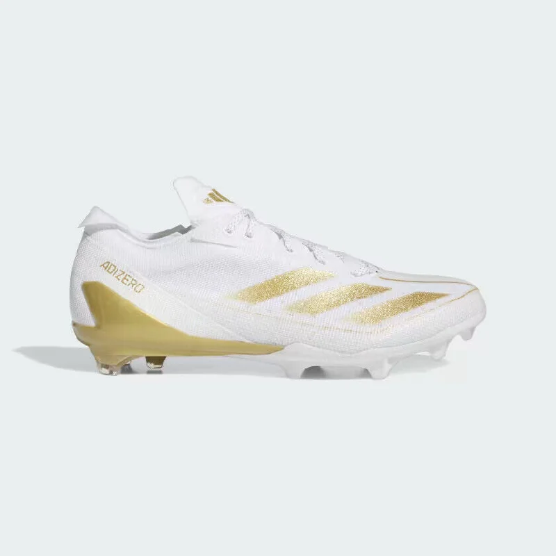 Timeless Allure Adidas Adizero Electric IE4381 Men's Size 11.5 White Gold Football Cleats NR9312