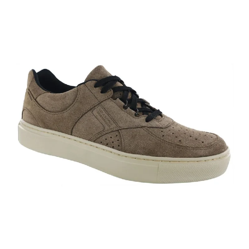 Luxe Influence SAS Men's High Street Lace Up Sneaker - Almond