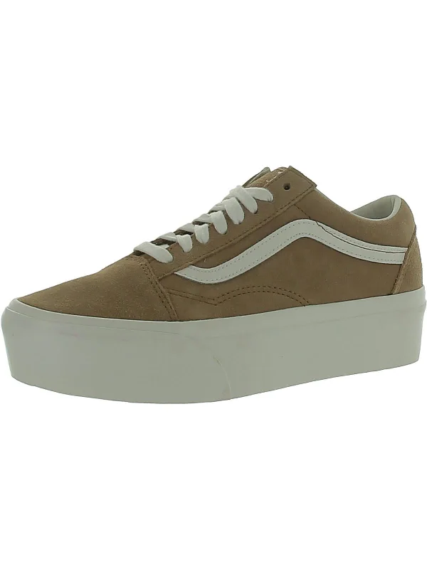 Refined Details Old Skool Stac Mens Suede Lifestyle Skate Shoes
