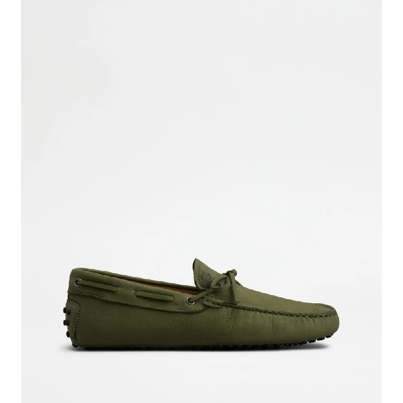 Luxe Elements Gommino Driving Shoes in Nubuck