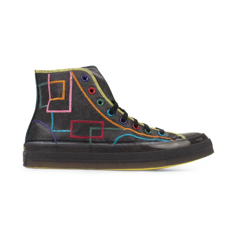 Bold Detailing CHUCK 70'S CHINESE NEW YEAR BLACK HIGH-TOP SNEAKERS