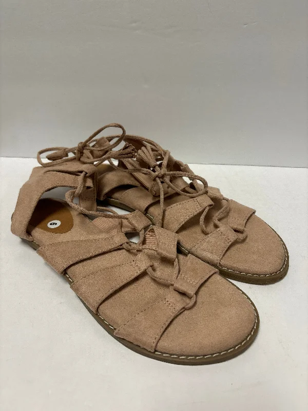 High Fashion Pink Sandals Flip Flops Old Navy, Size 9