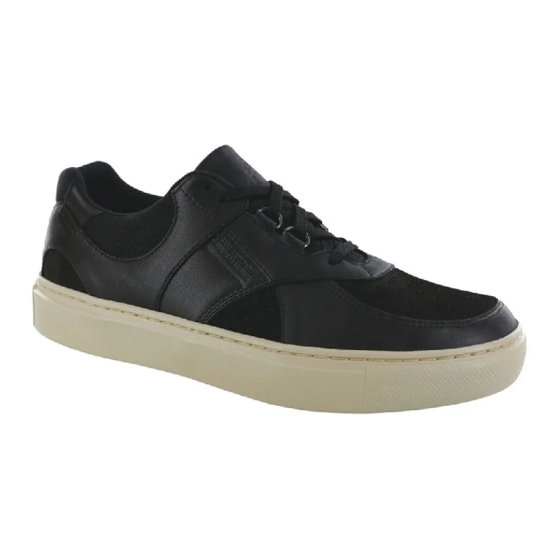 Striking Patterns SAS Men's High Street Lace Up Sneaker - Black Ash