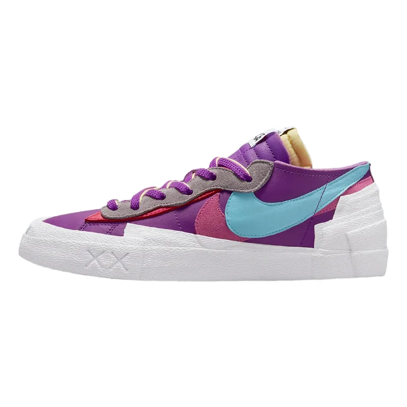 Luxury Aesthetic Nike Blazer Low / Sacai / Kaws Purple Dusk/Lagoon Pulse-White  DM7901-500 Men's