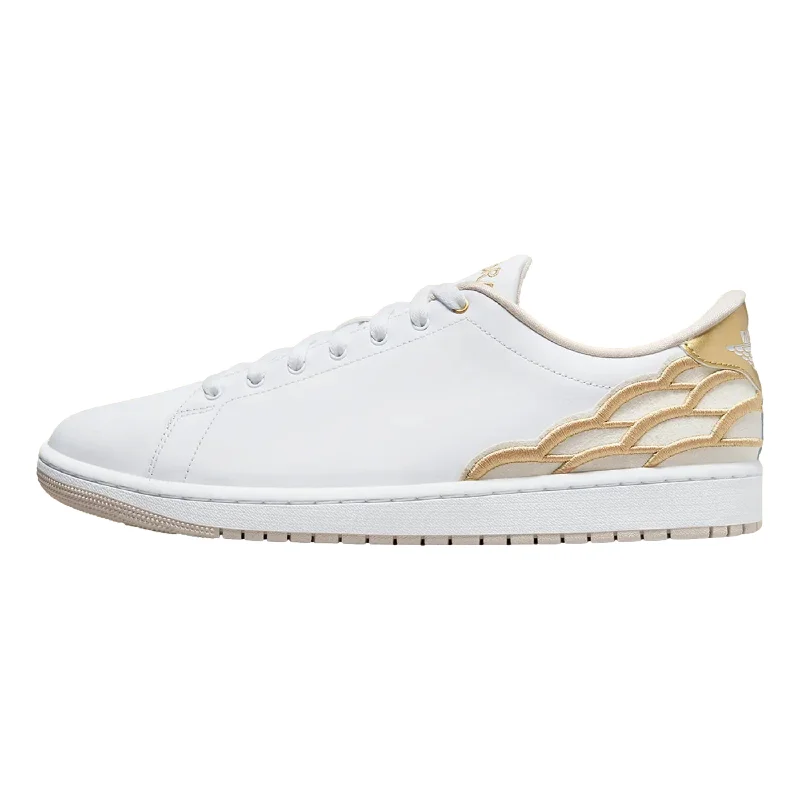 Elevated Design Nike Air Jordan 1 Centre Court White/Light Orewood Burn  DQ8577-100 Men's