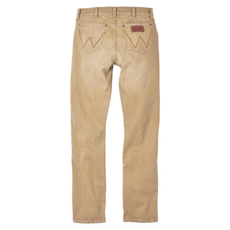 Wrangler RETRO® Slim Fit Straight Leg Pant In Saddle