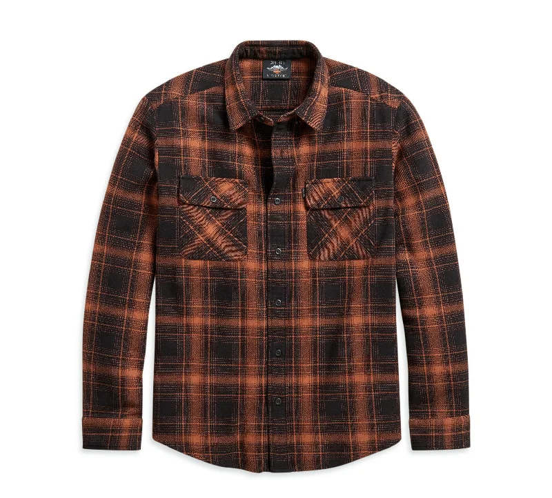 Harley-Davidson® Men's Vintage Plaid Shirt - 96196-21VM