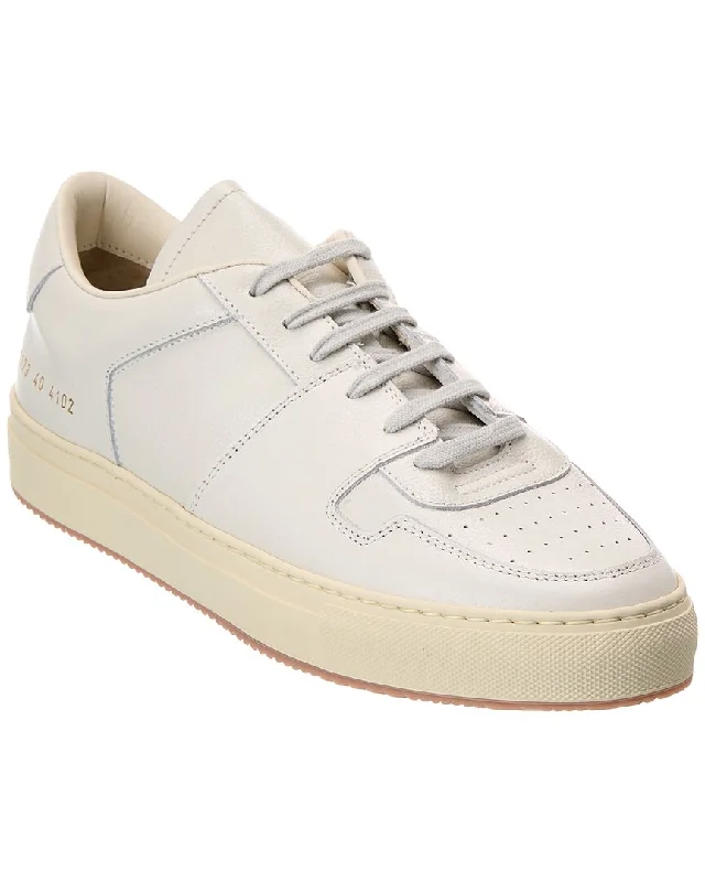 Minimal Statement Common Projects Decades Low Leather Sneaker