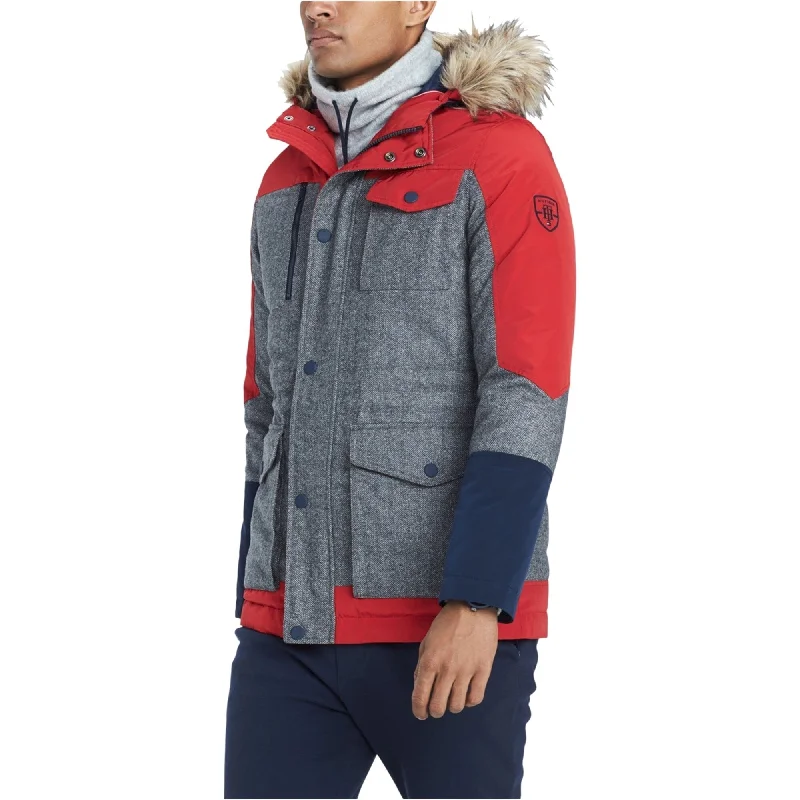 Tommy Hilfiger Mens Down Parka Coat