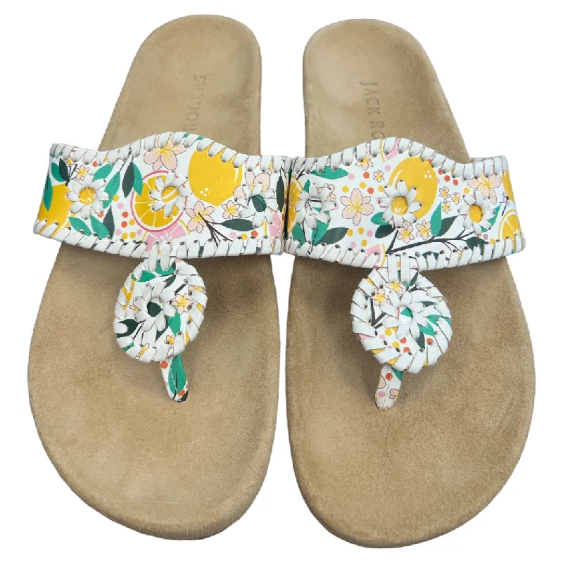 Parisian Charm Sandals Designer Jack Rogers, Size 9.5