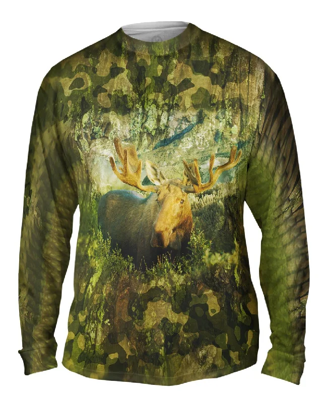 Green Camo Moose