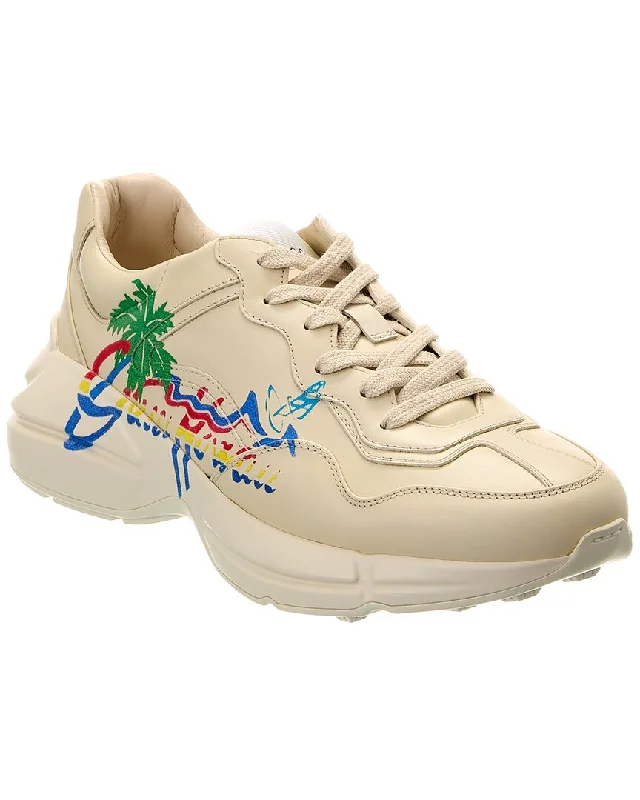 Timeless Beauty Gucci Hawaii Leather Sneaker