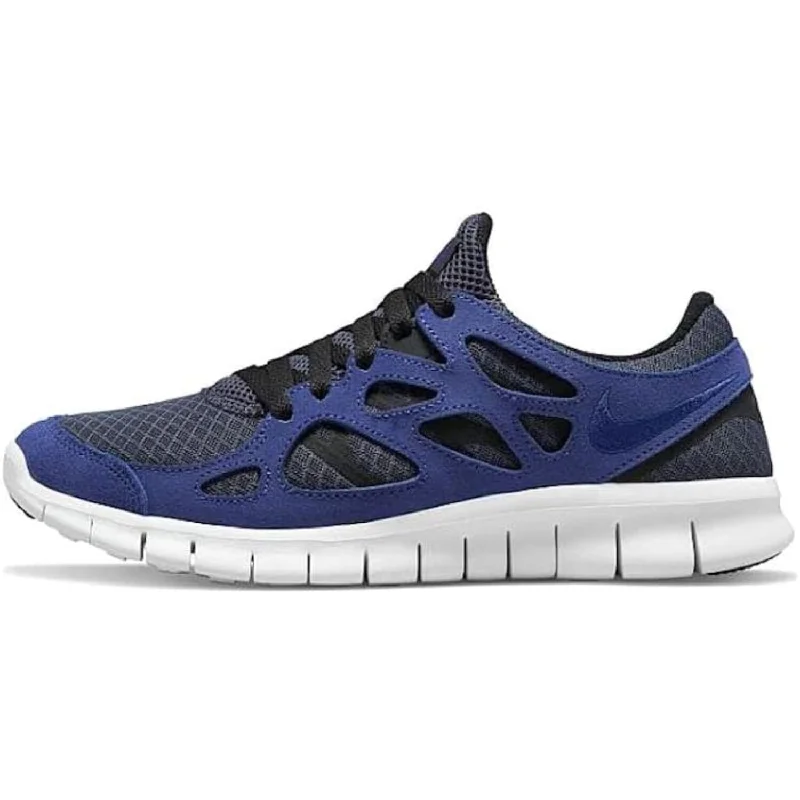 Ultra Sleek Nike Free Run 2 Thunder Blue/Deep Royal Blue  537732-406 Men's