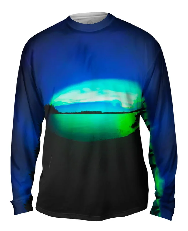 Aurora Borealis Sky Blue