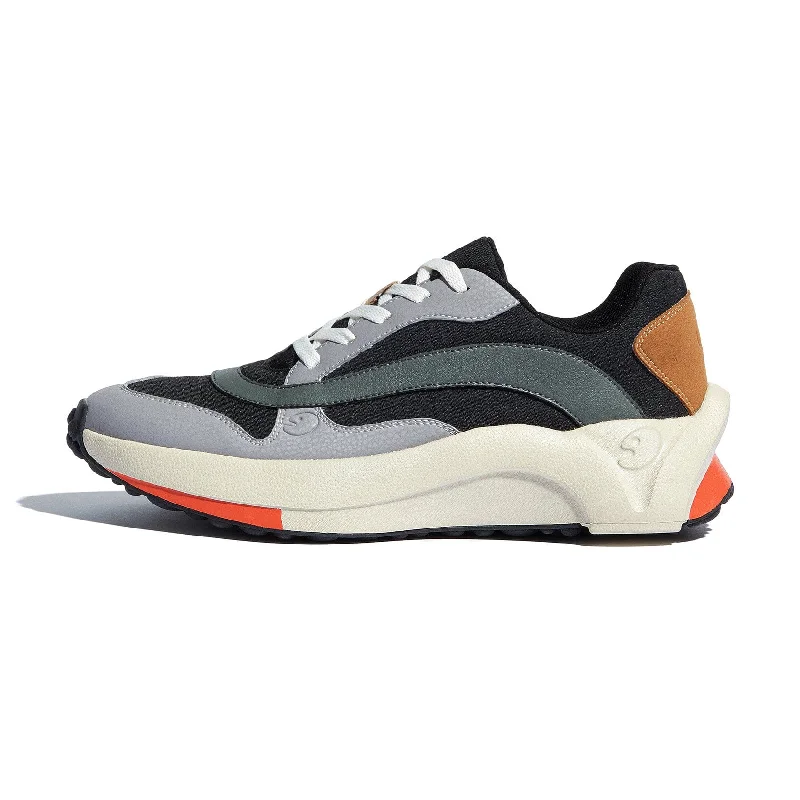 Luxe Craftsmanship Grey Black Sevilla II Men