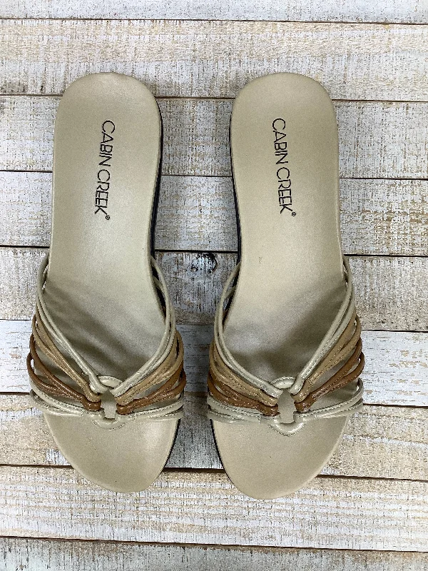 Fashion Focused Sandals Heels Wedge By Cabin Creek  Size: 8.5