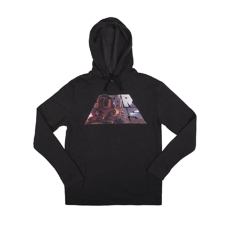 TIE Fighter Concept Art Black Hoodie