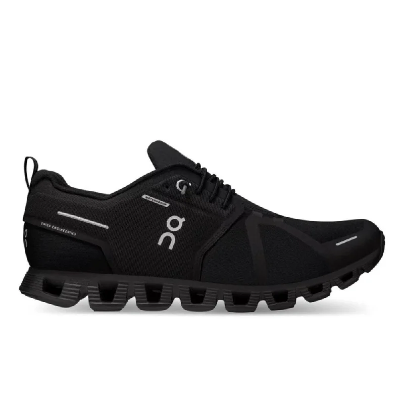 Sumptuous Finish On Men's Cloud 5 Waterproof - All Black