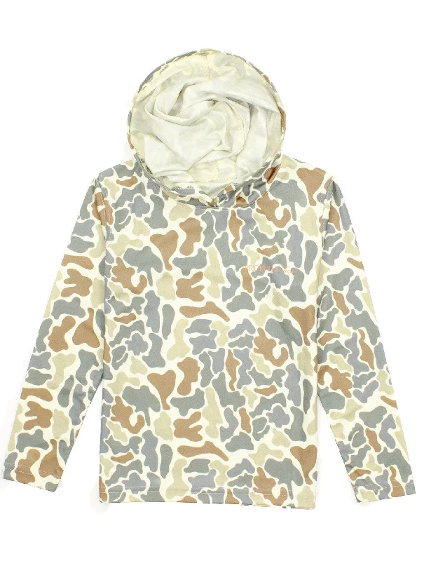 Boys Sportsman Performance Hoodie Field Camo