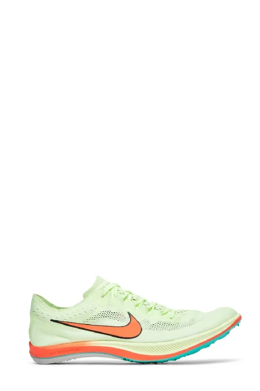 Minimal Edge Men's Zoomx Dragonfly Performance Shoe In Barely Volt/orange