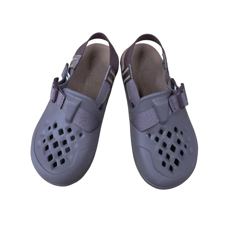Soft Texture Purple Sandals Sport Chacos, Size 6