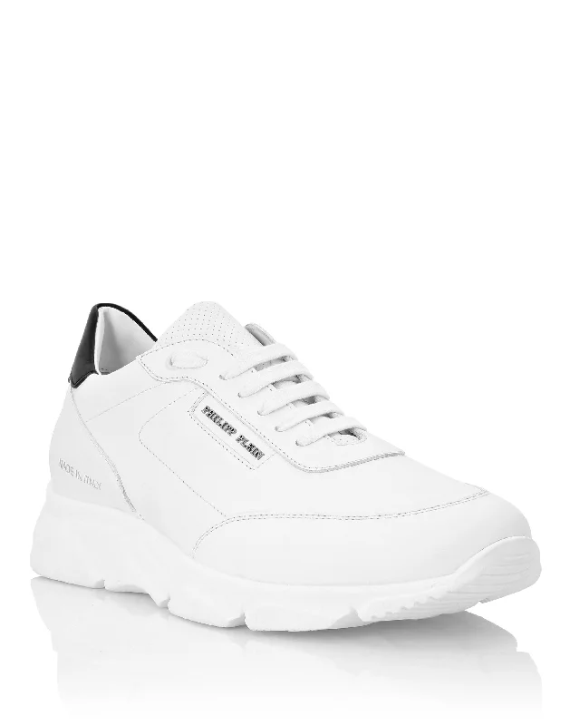 Glamorous Appeal Leather Lo-Top Sneakers Philipp Plein TM
