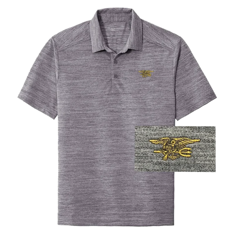 Trident Stretch Heather Polo