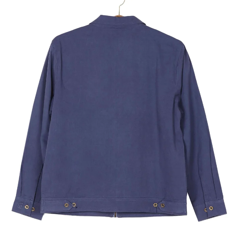 Novica Handmade Breezy Day In Indigo Mens Cotton Jacket