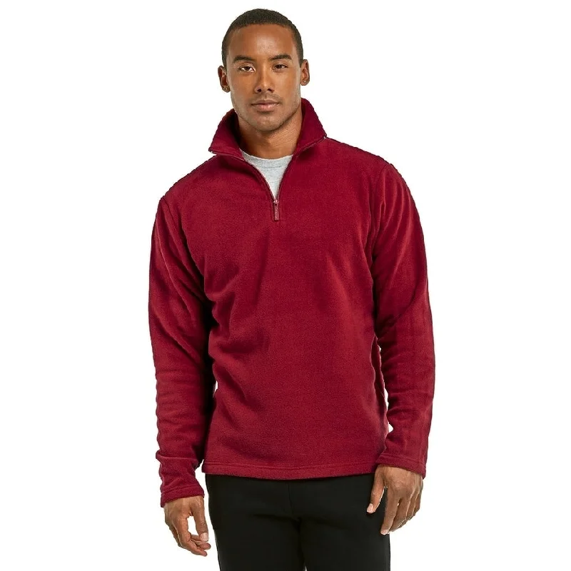 Men's Polar Fleece Quarter Pullover Jacket